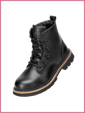 Waterproof Leather Steel Toe Work Boots 6" Ankle Safety Composite Toe
